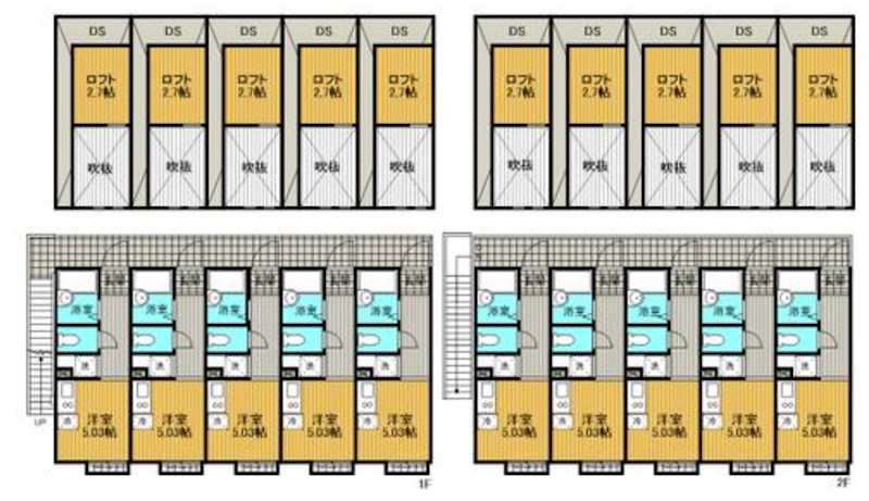 神奈川県川崎市川崎区江川２丁目 間取図・土地図