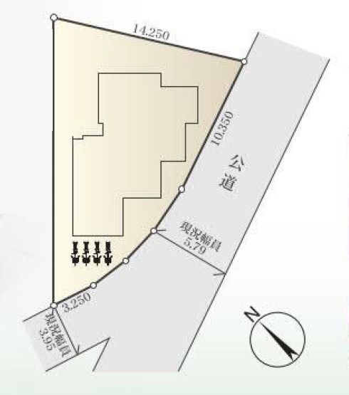 神奈川県横浜市戸塚区汲沢４丁目 区画図