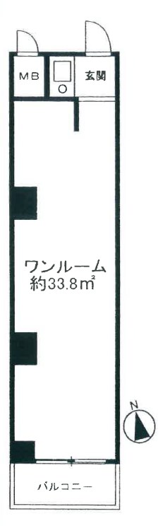 東京都港区新橋６丁目 間取図・土地図