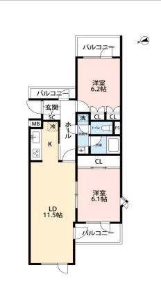 東京都練馬区氷川台３丁目 間取図・土地図