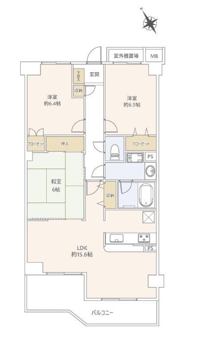 千葉県船橋市本町２丁目 間取図・土地図