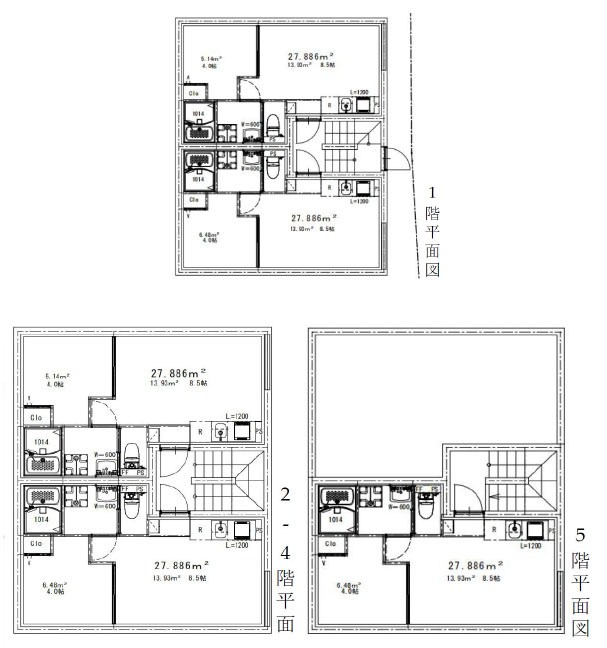 東京都足立区柳原２丁目 間取図・土地図