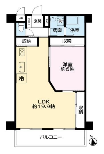 東京都渋谷区恵比寿４丁目 間取図・土地図