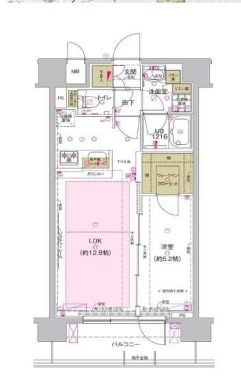 東京都足立区入谷２丁目 間取図・土地図