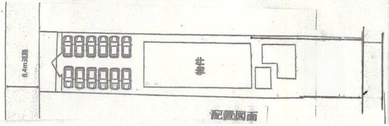 神奈川県海老名市社家６丁目 間取図・土地図