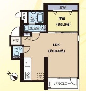 東京都品川区荏原６丁目 間取図・土地図
