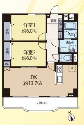 東京都府中市寿町３丁目 間取図・土地図