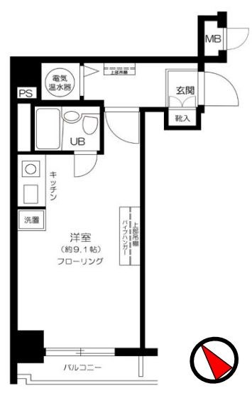 東京都港区東新橋２丁目 間取図・土地図