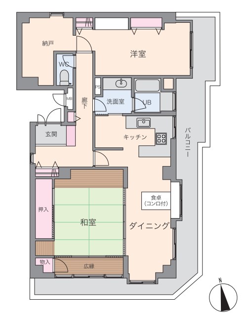 東京都港区麻布十番２丁目 間取図・土地図