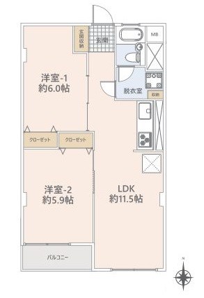 神奈川県川崎市中原区今井上町 間取図・土地図