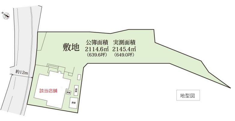 埼玉県川口市新井宿 間取図・土地図