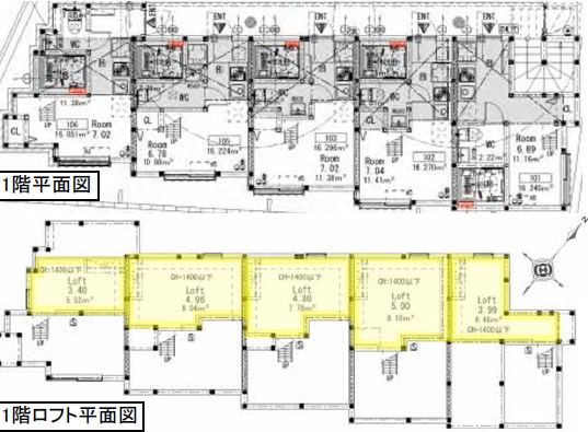 神奈川県横浜市鶴見区東寺尾４丁目 間取図・土地図