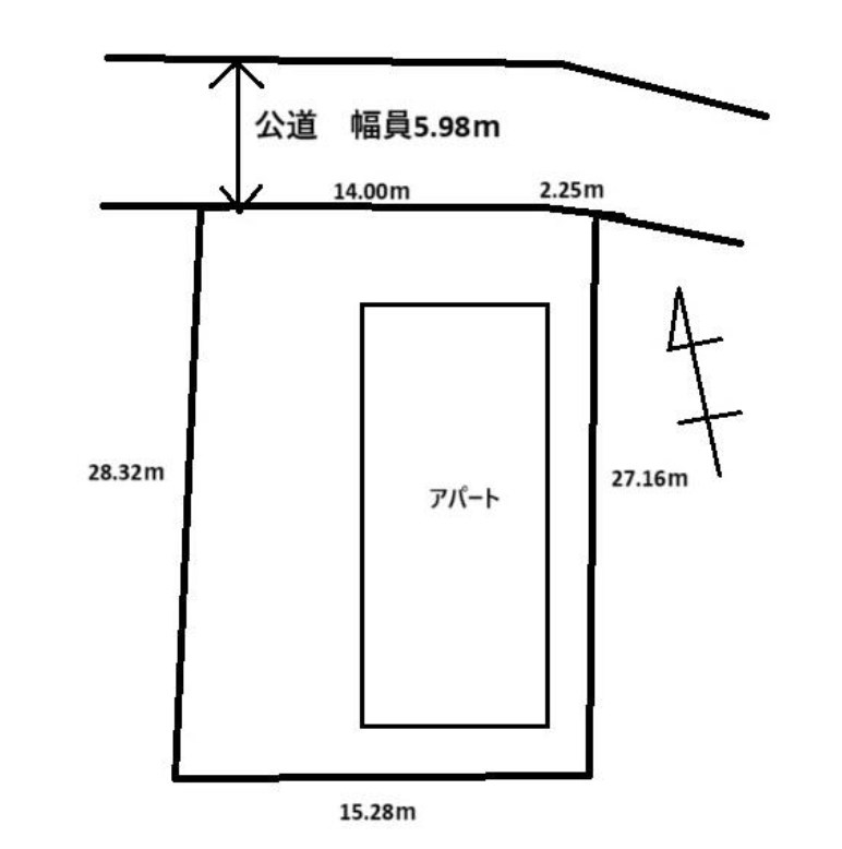 東京都足立区六木３丁目 区画図