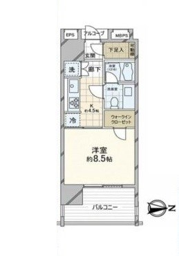 東京都渋谷区宇田川町 間取図・土地図