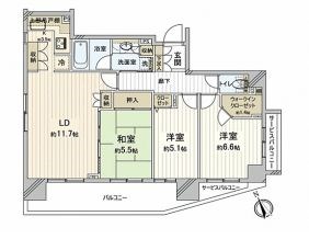 東京都江東区亀戸７丁目 間取図・土地図