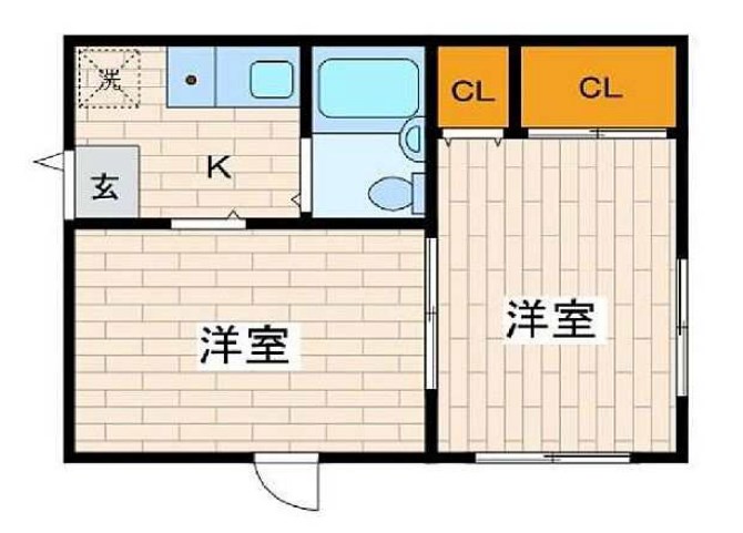 東京都杉並区宮前４丁目 間取図・土地図