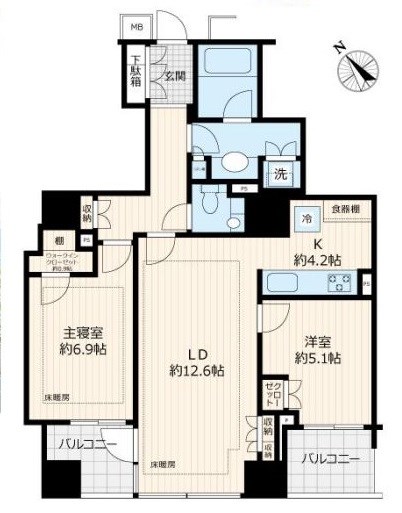 東京都港区赤坂１丁目 間取図・土地図