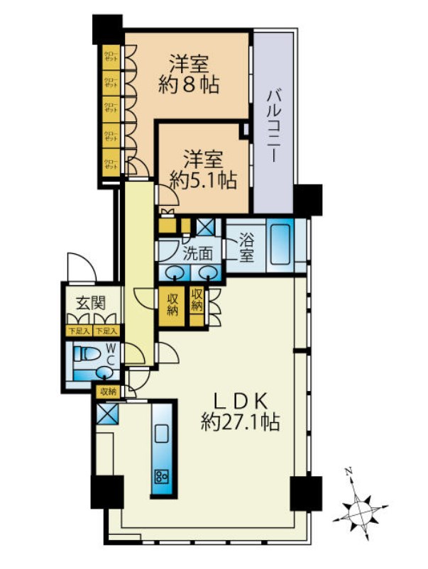 東京都港区三田１丁目 間取図・土地図
