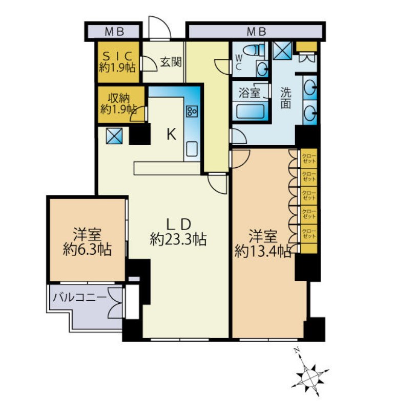 東京都港区元麻布１丁目 間取図・土地図