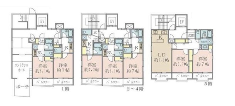 東京都国分寺市本町２丁目 間取図・土地図