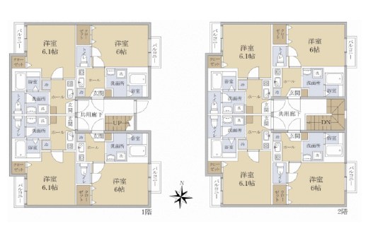 埼玉県さいたま市岩槻区東町１丁目 間取図・土地図