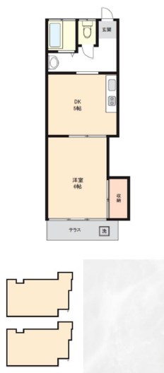 千葉県船橋市飯山満町３丁目 間取図・土地図