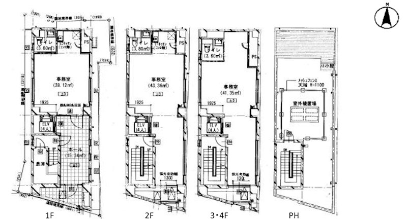 東京都板橋区上板橋１丁目 間取図・土地図