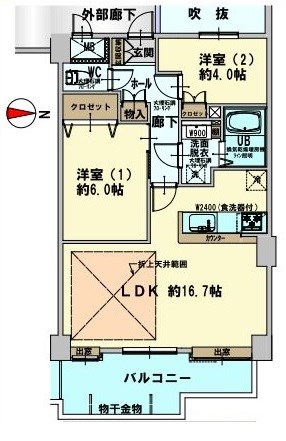 東京都東久留米市本町１丁目 間取図・土地図