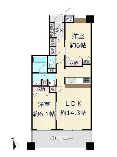 埼玉県川口市上青木西４丁目 間取図・土地図