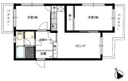 埼玉県川口市川口５丁目 間取図・土地図