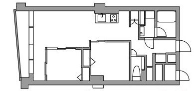 埼玉県川口市西川口３丁目 間取図・土地図