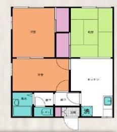 埼玉県所沢市荒幡 間取図・土地図