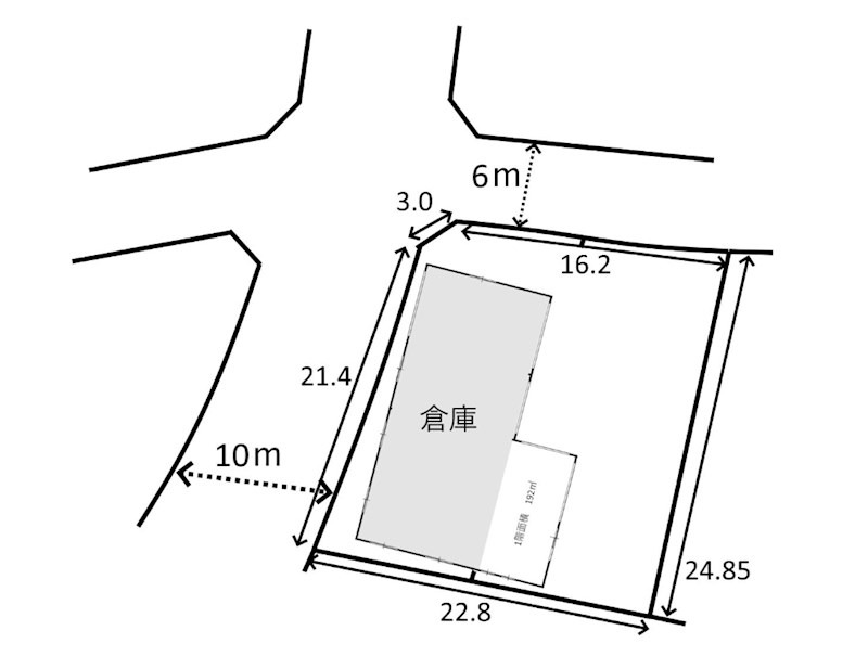 千葉県木更津市金田東６丁目 区画図