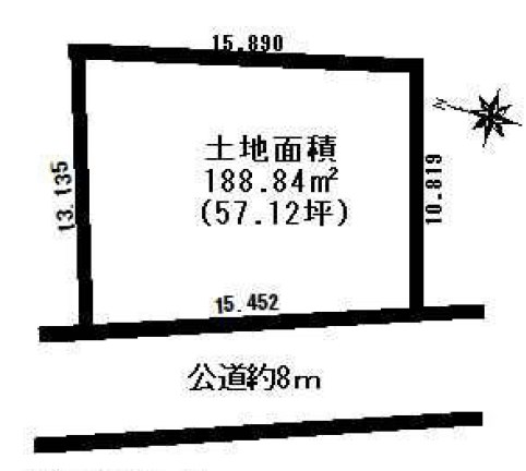 千葉県千葉市稲毛区宮野木町 区画図