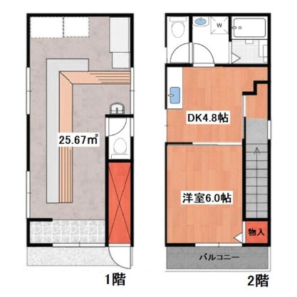 東京都台東区三ノ輪１丁目 間取図・土地図