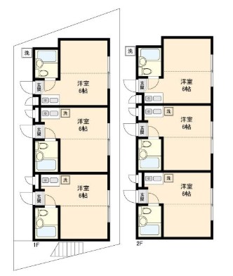 東京都西東京市南町３丁目 間取図・土地図