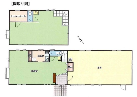 東京都八王子市横川町 間取図・土地図