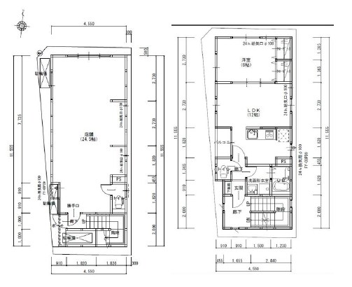 埼玉県越谷市蒲生西町１丁目 間取図・土地図