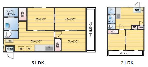 千葉県松戸市上本郷 間取図・土地図