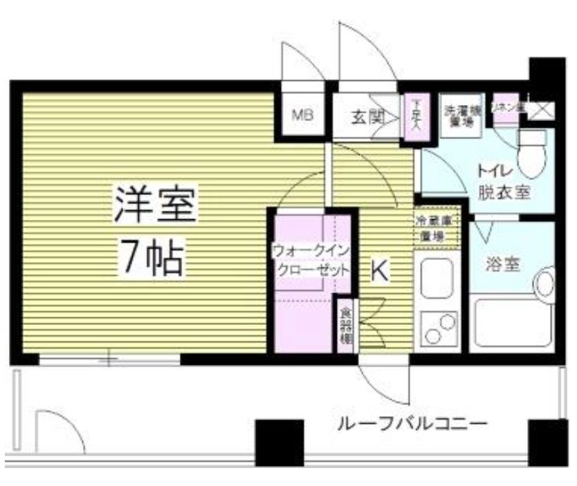東京都港区新橋６丁目 間取図・土地図
