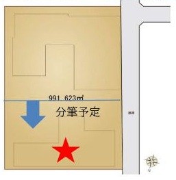 埼玉県日高市原宿 区画図
