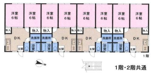 千葉県いすみ市大原 間取図・土地図