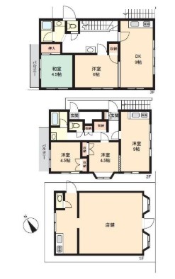 東京都小平市鈴木町２丁目 間取図・土地図