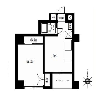 東京都文京区千駄木３丁目 間取図・土地図
