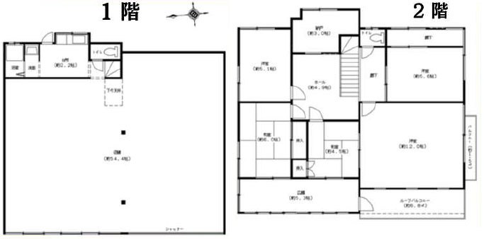神奈川県座間市入谷東４丁目 間取図・土地図