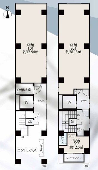 東京都大田区西蒲田７丁目 間取図・土地図