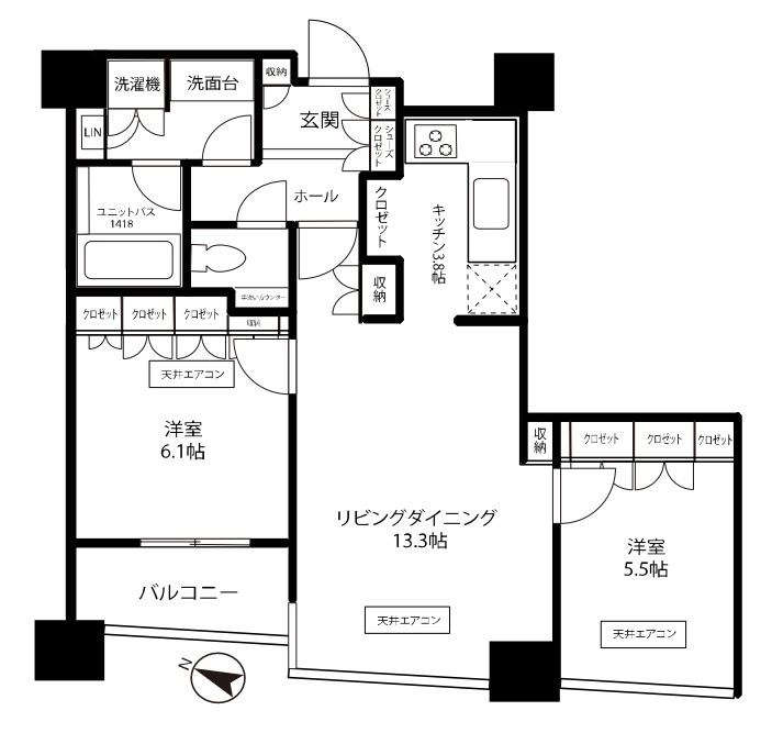 東京都港区赤坂４丁目 間取図・土地図