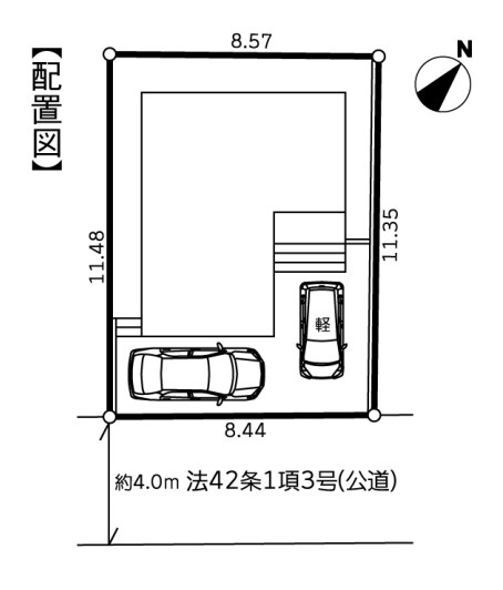 神奈川県川崎市宮前区菅生１丁目 区画図