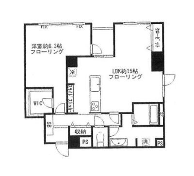 東京都港区高輪２丁目 間取図・土地図
