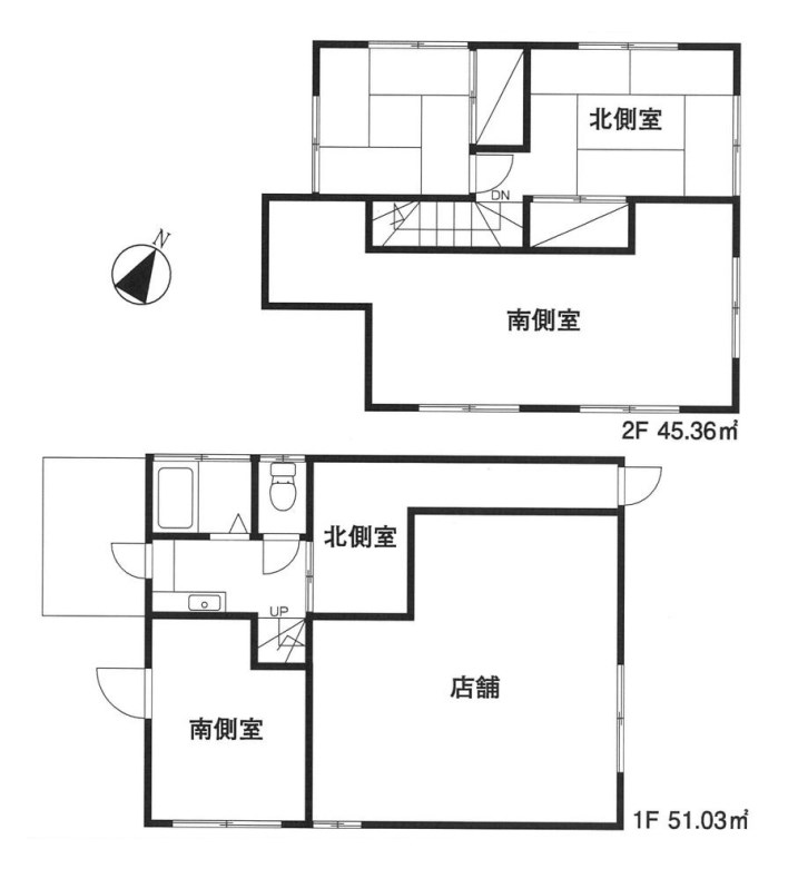 東京都日野市多摩平１丁目 間取図・土地図